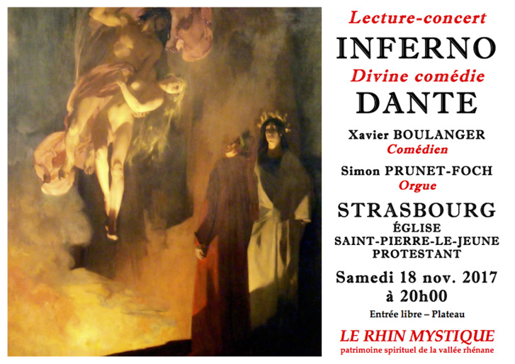 Lecture-concert INFERNO Divine comédie DANTE Lecture-concert INFERNO Divine comédie DANTE