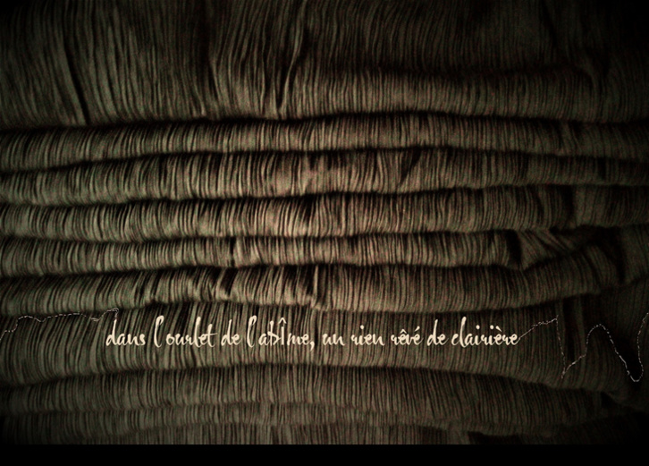 Expostion : dans l’ourlet de l’abîme, un rien rêvé de clairière Expostion : dans l’ourlet de l’abîme, un rien rêvé de clairière