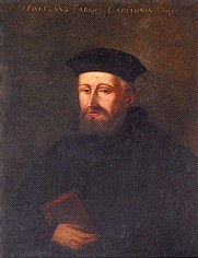 Portrait de Wolfgang Capiton, réformateur strasbourgeois et premier pasteur de Saint-Pierre-Le-Jeune