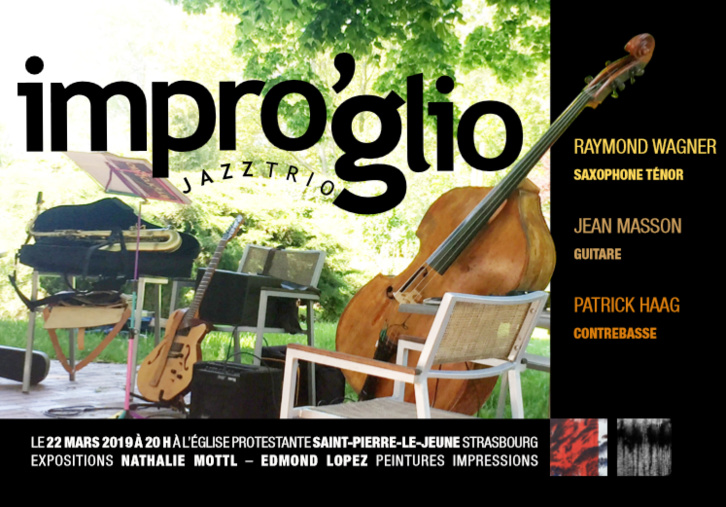 Concert du 22 mars à 20h : Impro'glio Concert du 22 mars à 20h : Impro'glio