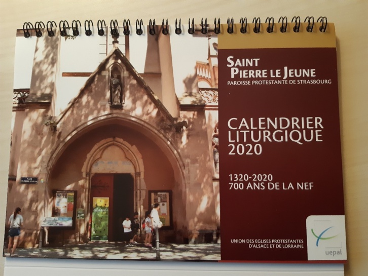 Calendrier liturgique 2020