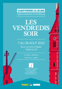 Les vendredis soir à Saint-Pierre-le-Jeune 2020 Les vendredis soir à Saint-Pierre-le-Jeune 2020