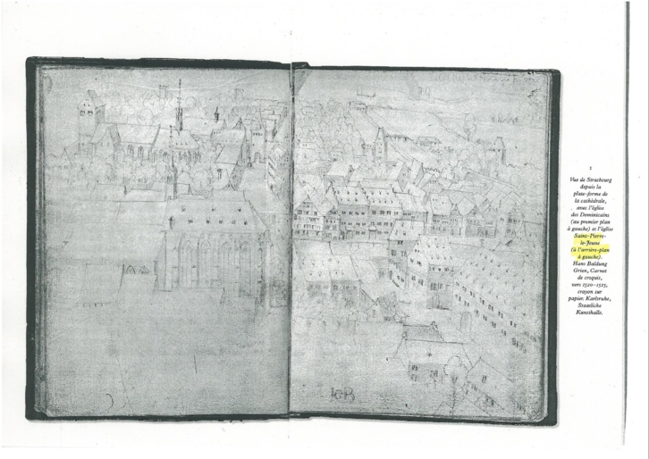 Saint-Pierre le Jeune et la ville de Strasbourg