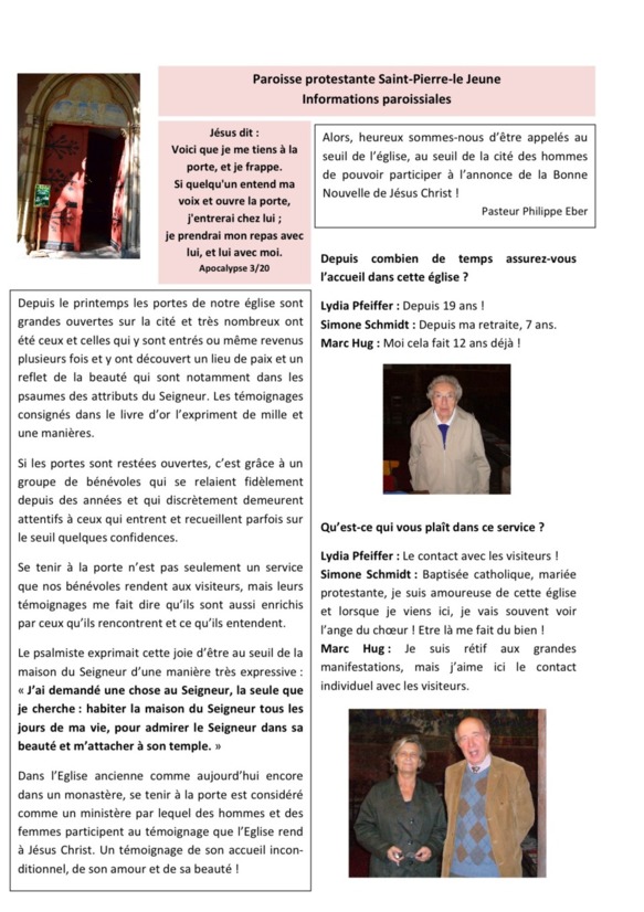 Bulletin paroissial novembre - decembre 2012