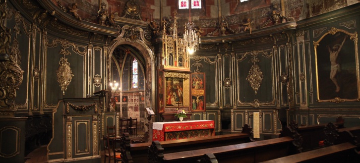 Le décor baroque de Saint Pierre le Jeune Le décor baroque de Saint Pierre le Jeune