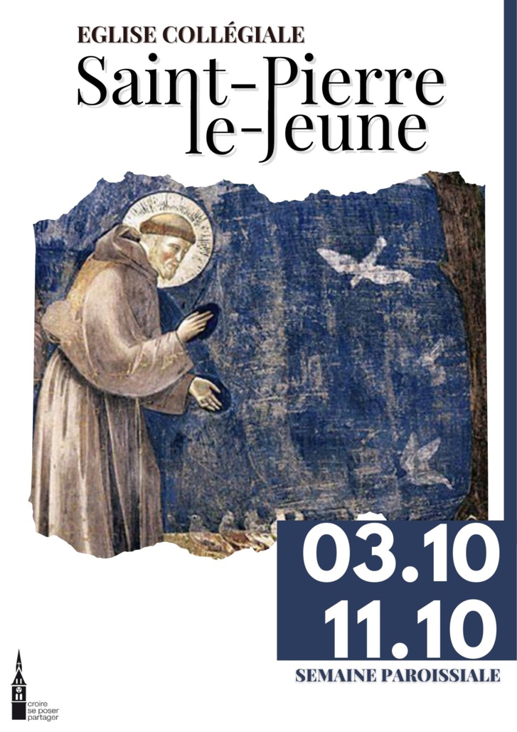 Semaine paroissiale - 3 octobre 2020
