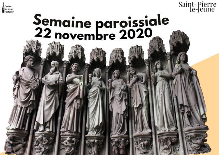 Semaine paroissiale - 22 novembre 2020