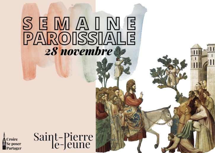 Semaine paroissiale - 28 novembre 2020 Semaine paroissiale - 28 novembre 2020