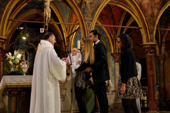 Baptême de Clémence Zerbib à Saint-Pierre-le-Jeune