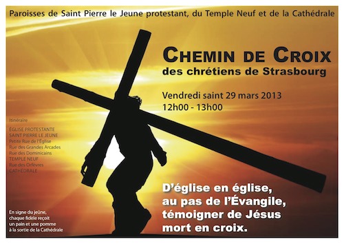 Chemin de Croix des chrétiens de Strasbourg