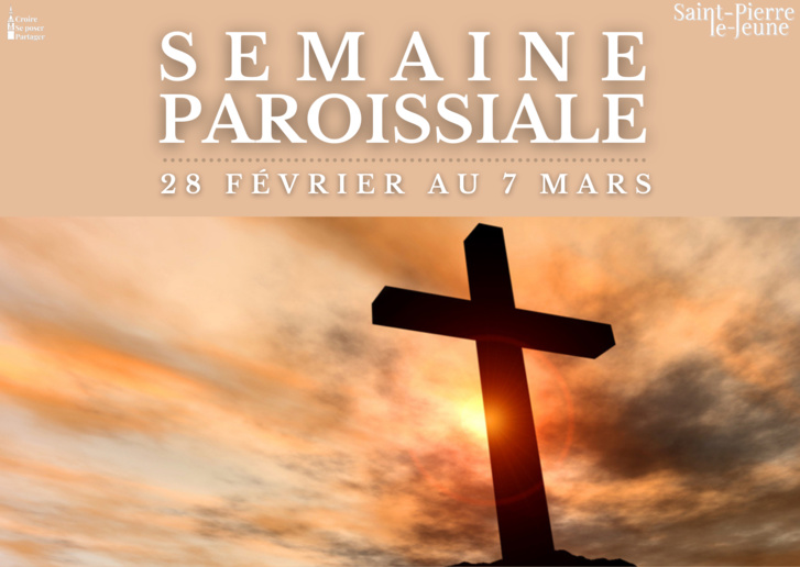 Semaine paroissiale - 28 février 2021