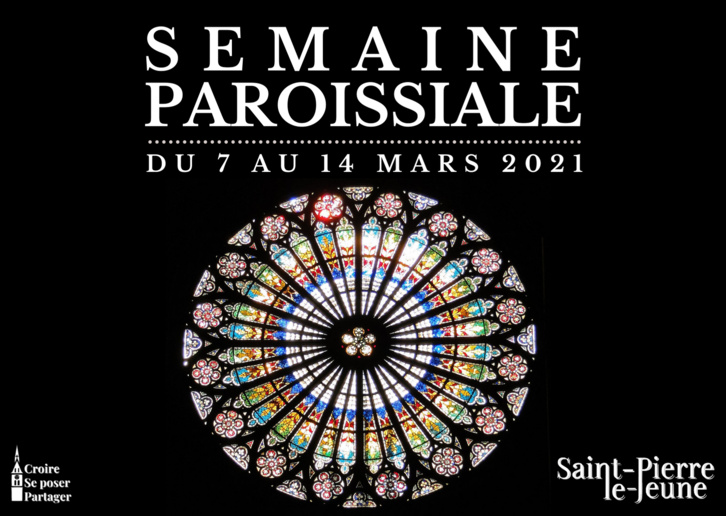 Semaine paroissiale - 7 mars 2021