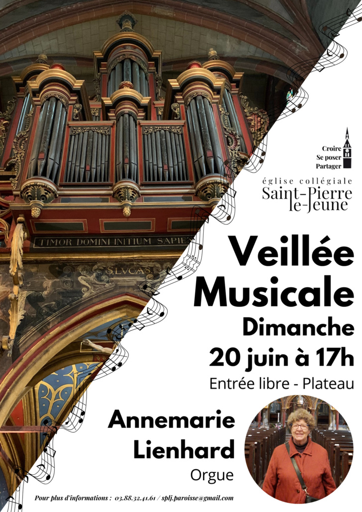 Veillée musicale - Dimanche 20 juin 2021 Veillée musicale - Dimanche 20 juin 2021