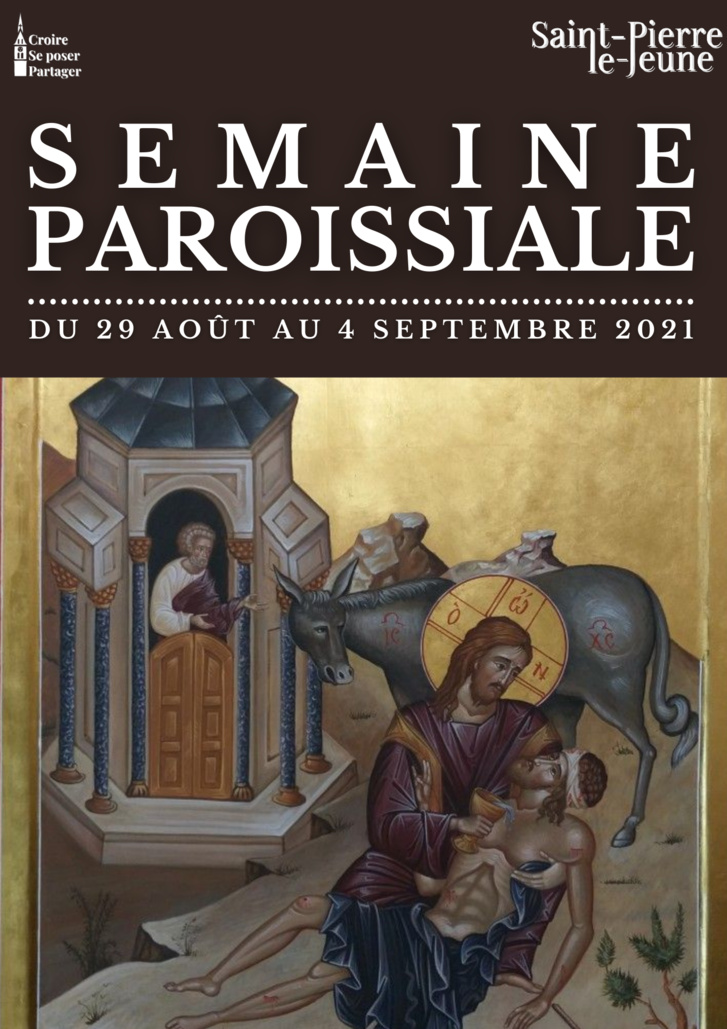 Semaine paroissiale - 29 août 2021