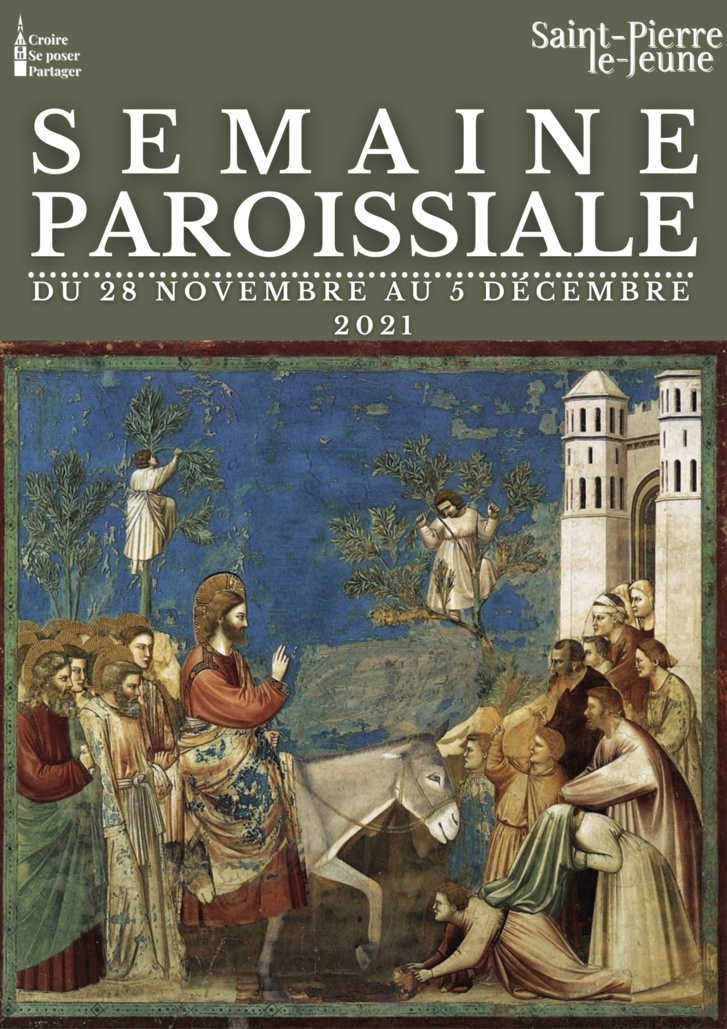 Semaine Paroissiale 28 novembre Semaine Paroissiale 28 novembre