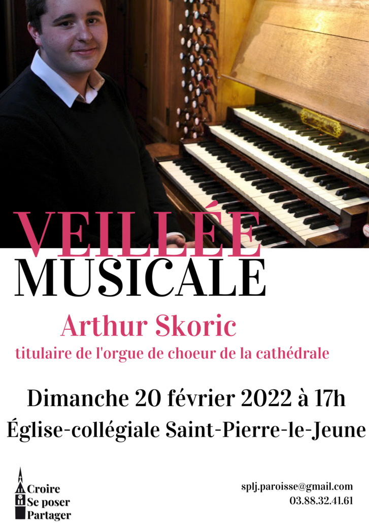 Veillée musicale - Dimanche 20 février 2022 à 17h Veillée musicale - Dimanche 20 février 2022 à 17h