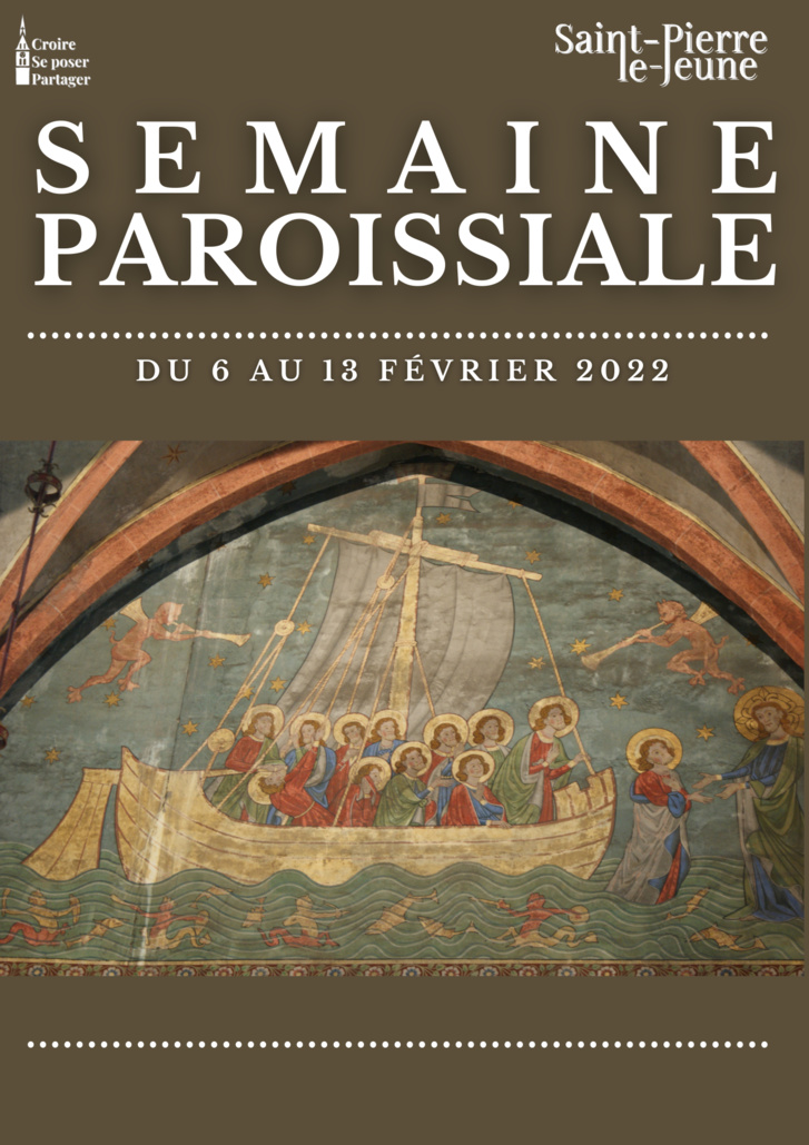 Semaine paroissiale - 6 février 2022 Semaine paroissiale - 6 février 2022