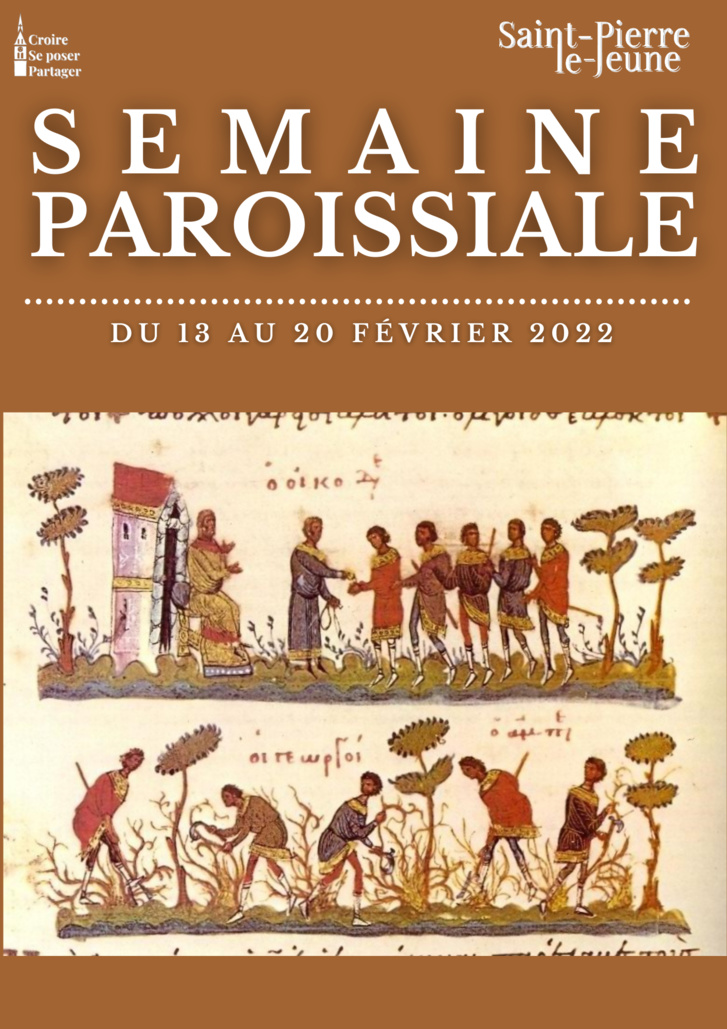 Semaine paroissiale - 13 février Semaine paroissiale - 13 février