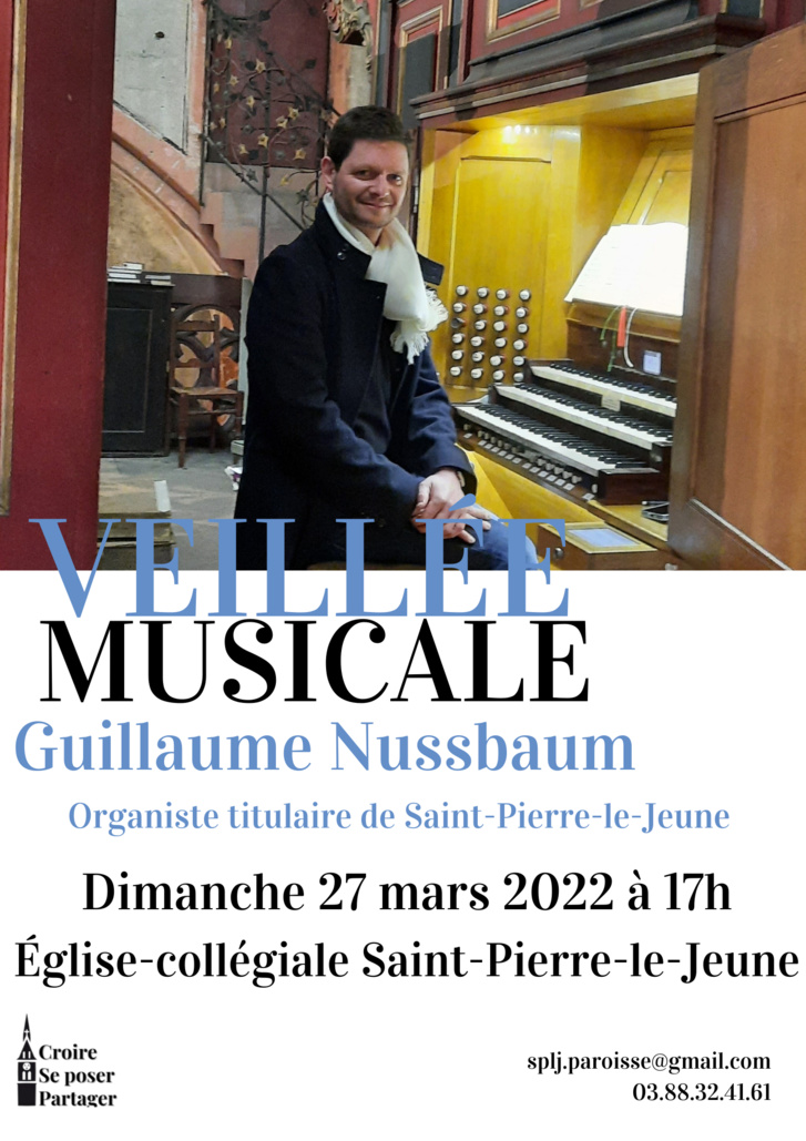 Veillée musicale - Guillaume Nussbaum