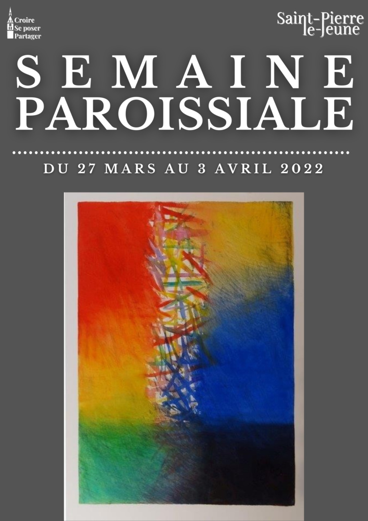 Semaine paroissiale - 27 mars 2022