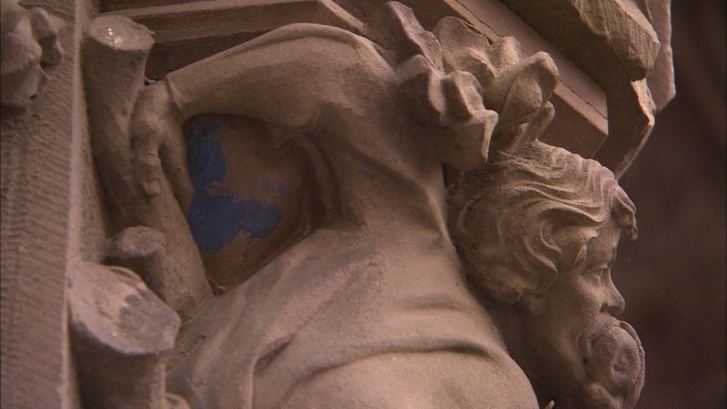 Trace de polychromie Trace de polychromie