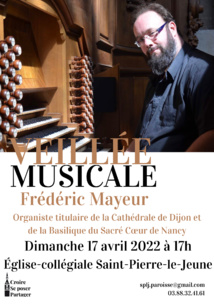Veillée musicale - Frédéric Mayeur
