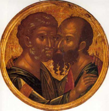 Les apôtres Pierre et Paul