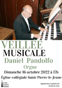 Veillée musicale - Daniel Pandolfo