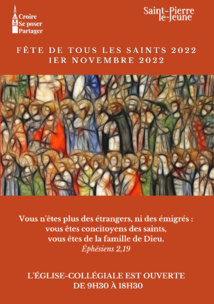 Semaine paroissiale - 1er novembre 2022 Semaine paroissiale - 1er novembre 2022