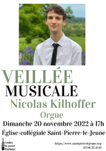 Veillée musicale - Dimanche 20 novembre 2022