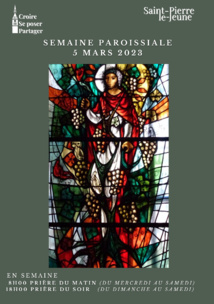 semaine paroissiale - 5 mars 2023