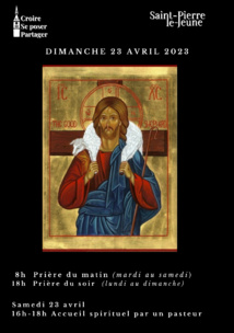 Semaine paroissiale Dimanche 23 avril - Misericordias domini