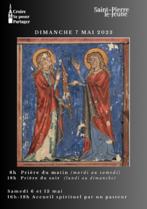 Semaine paroissiale - Dimanche 7 mai 2023 Semaine paroissiale - Dimanche 7 mai 2023