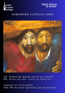 Semaine paroissiale - 2 juillet 2023