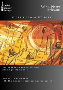 Semaine paroissiale -Du dimanche 13 au 20 août 2023 Semaine paroissiale -Du dimanche 13 au 20 août 2023