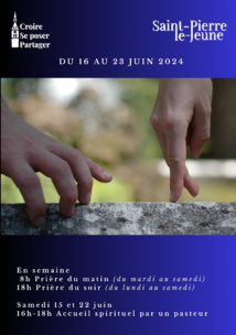 Semaine paroissiale - Du 16 au 23 juin 2024