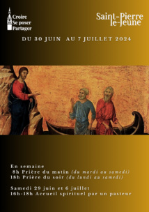 Semaine paroissiale - Du 30 juin au 7 juillet 2024