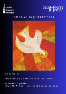 Semaine paroissiale - Du dimanche 21 au 28 juillet 2024