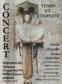 Concert Temps et éternité Concert Temps et éternité