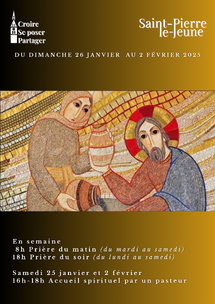 Semaine paroissiale - Du dimanche 26 janvier au 2 février 2025 Semaine paroissiale - Du dimanche 26 janvier au 2 février 2025