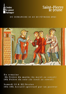 Semaine paroissiale - Du dimanche 16 au dimanche 23 février 2025 Semaine paroissiale - Du dimanche 16 au dimanche 23 février 2025