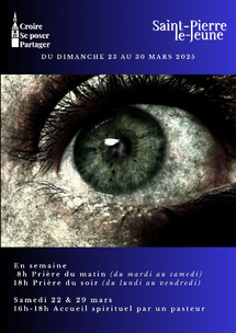 Semaine paroissiale - Du Samedi 22 au dimanche 30 mars