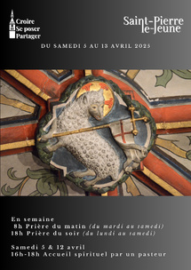 Semaine paroissiale - Du samedi 5 au dimanche 13 avril 2025 Semaine paroissiale - Du samedi 5 au dimanche 13 avril 2025