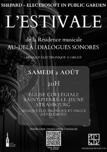 Concert orgue & musique électronique - Samedi 2 août 2025 à 20h