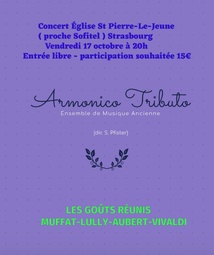 Concert Armorico Tributo - Vendredi 17 octobre 2025 à 20h Concert Armorico Tributo - Vendredi 17 octobre 2025 à 20h