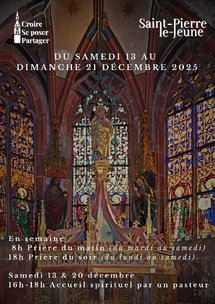 Semaine paroissiale - Du dimanche 14 au dimanche 21 décembre 2025