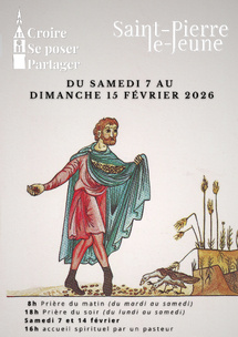 Semaine paroissiale - Du dimanche 8 au dimanche 15 février 2026 Semaine paroissiale - Du dimanche 8 au dimanche 15 février 2026