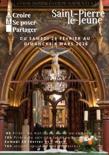 Semaine paroissiale - Du samedi 28 février au dimanche 8 mars 2026 Semaine paroissiale - Du samedi 28 février au dimanche 8 mars 2026