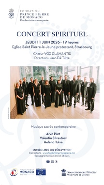 Concert Fondation prince Pierre de Monaco - 11 juin 2026 à 19h