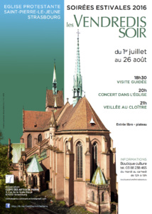Les VENDREDIS SOIR à Saint-Pierre-le-Jeune 2016